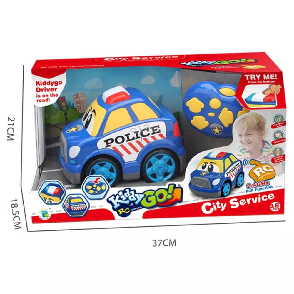 City Service Police 19cm 4CH R/C Car