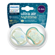Philips Avent Ultra Air Nighttime Pacifier 0-6 m