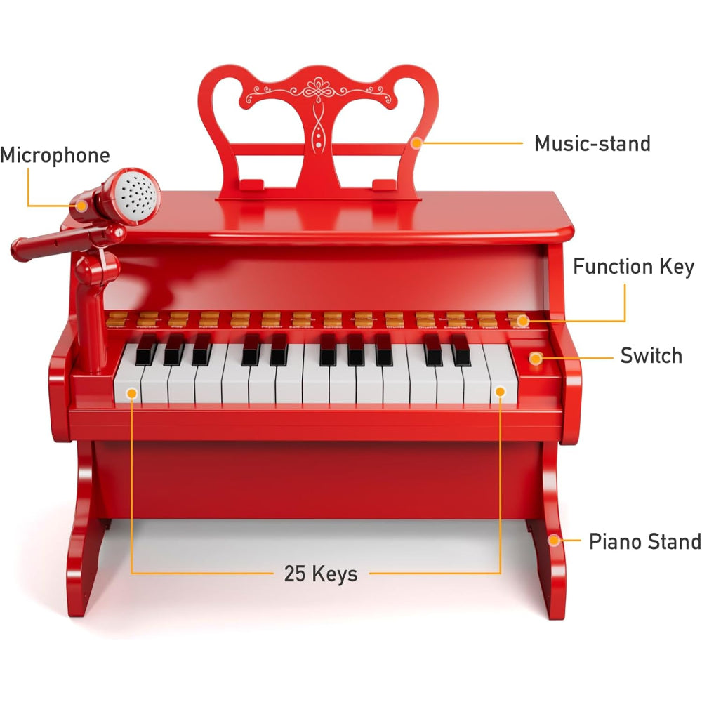 Classical Piano (Minimalist Version) – Red