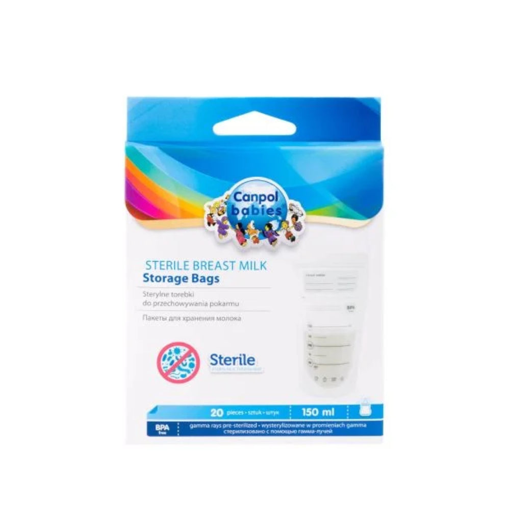 أكياس تخزين حليب الأطفال من كانبول