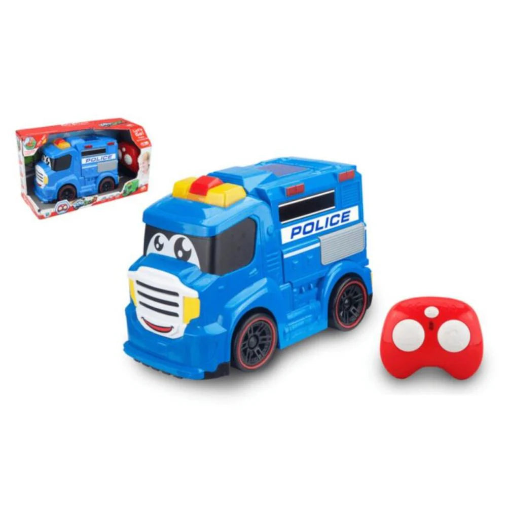 City Service R/C Police Truck – Interactive Light & Sound Vehicle
