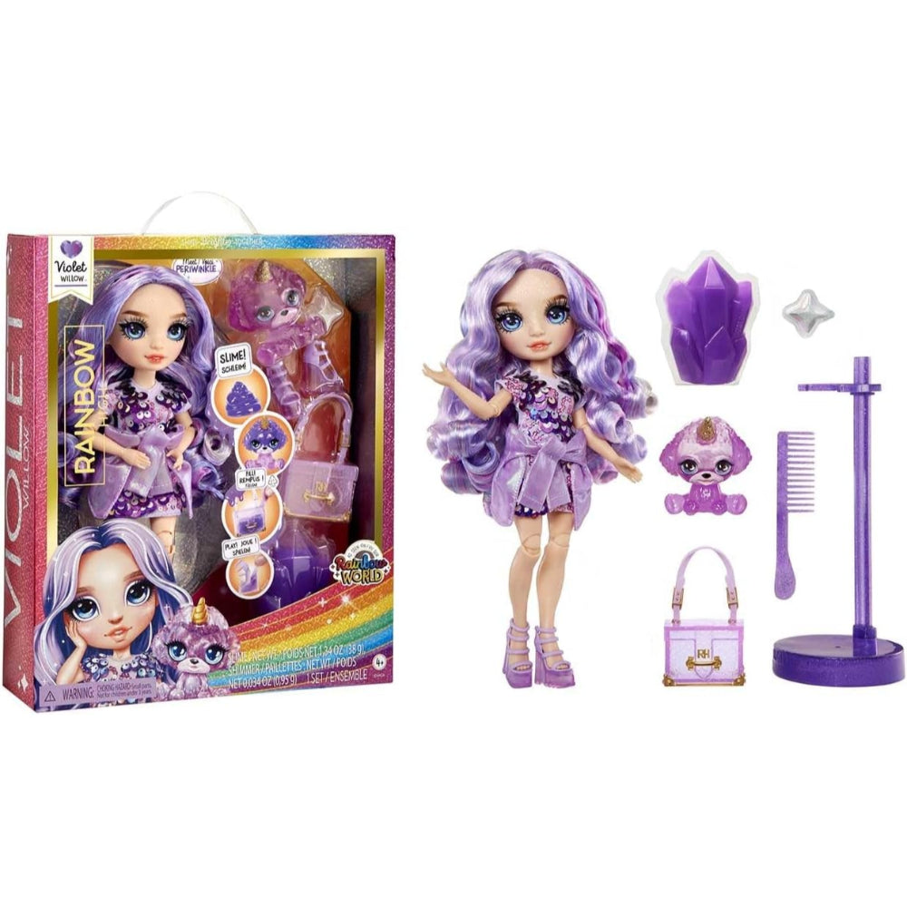 Rainbow High Classic Fashion Doll Violet (Purple)