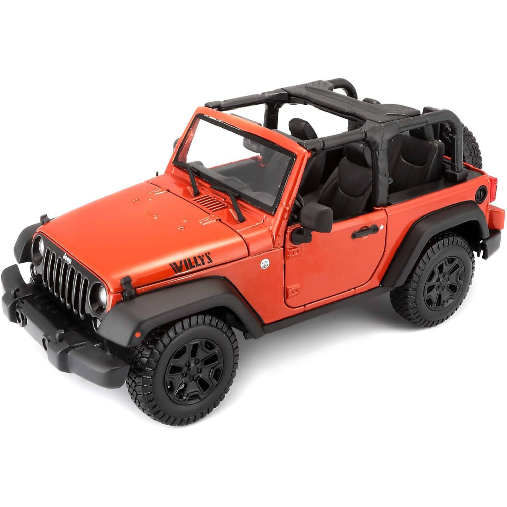 Maisto 2014 Jeep Wrangler Die-Cast Model – 1:18 Scale - Toys