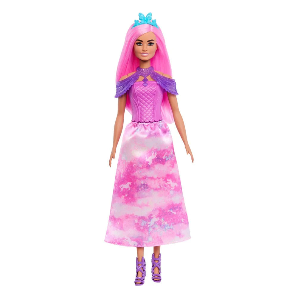 Mattel Barbie Advent Calendar Doll – 24 Accessories Unicorn, Pets, Mermaid Doll and Fairy