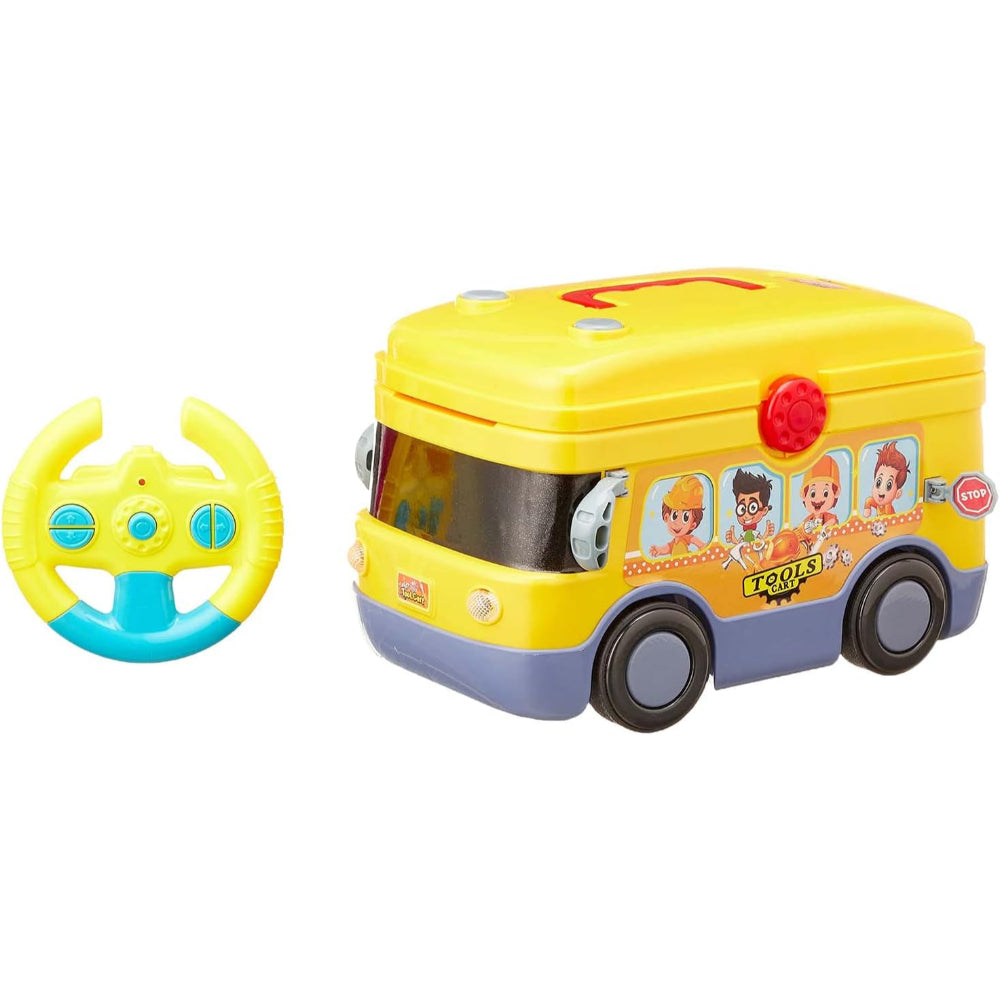 مجموعة لعب عربة الأدوات التي يتم التحكم فيها عن طريق الراديو - 26 قطعة