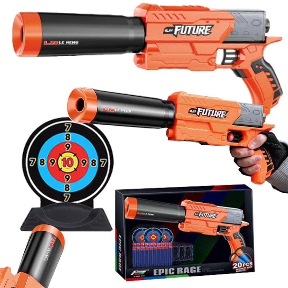 Epic Rage Soft Bullet Gun - Toys - OKO