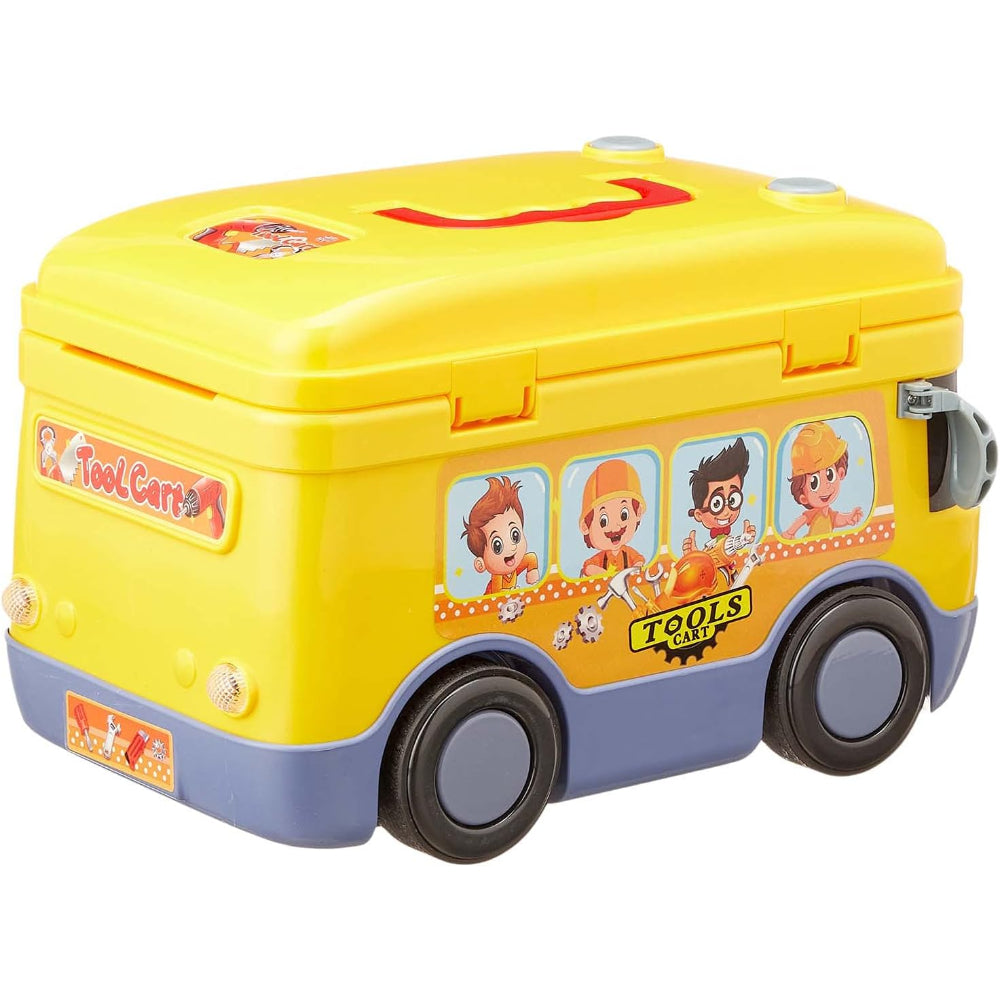 مجموعة لعب عربة الأدوات التي يتم التحكم فيها عن طريق الراديو - 26 قطعة