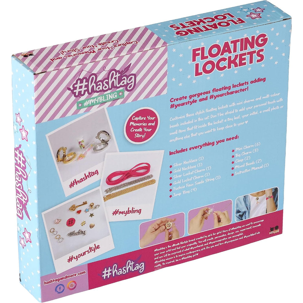 Hashtag – My Bling Floating Charms 23 Pieces