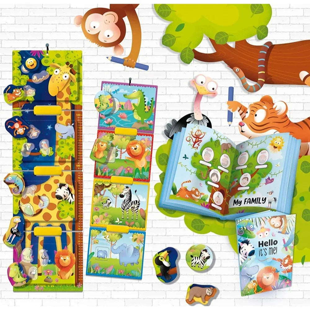 Lisciani Montessori Baby Raffy Grow & Play Set