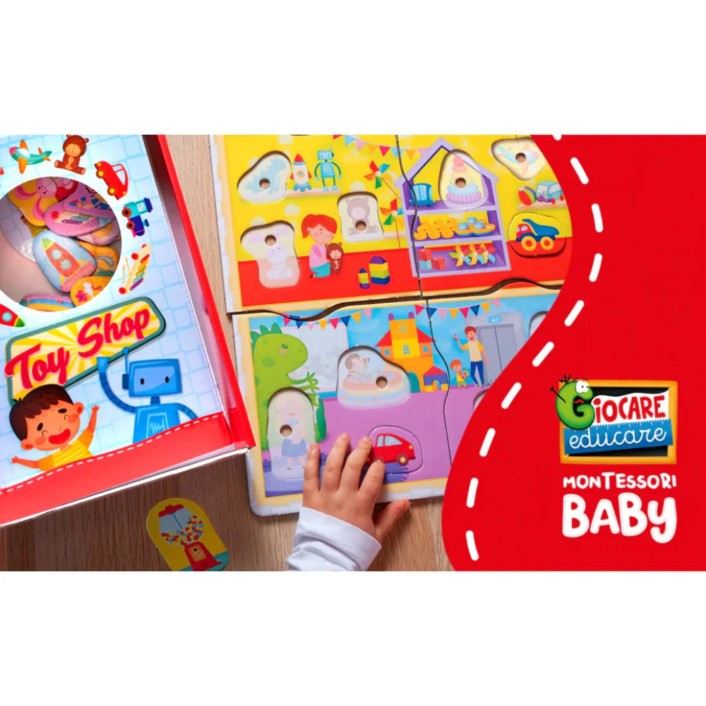 Lisciani Montessori Baby Raffy Grow & Play Set