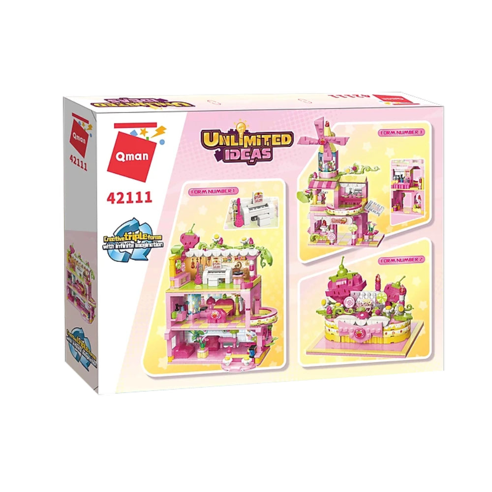Unlimited Ideas Sweet Dreamer Building Blocks - 580 Pcs