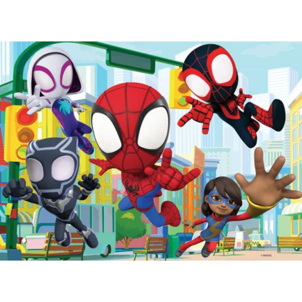 Lisciani Marvel Spidey Double-Face Puzzle - 24 Pieces