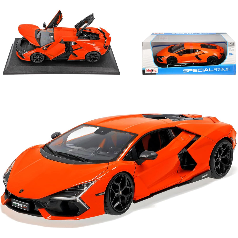 Lamborghini Revuelto Die-Cast Model – 1:18 Scale - Toys - Maisto