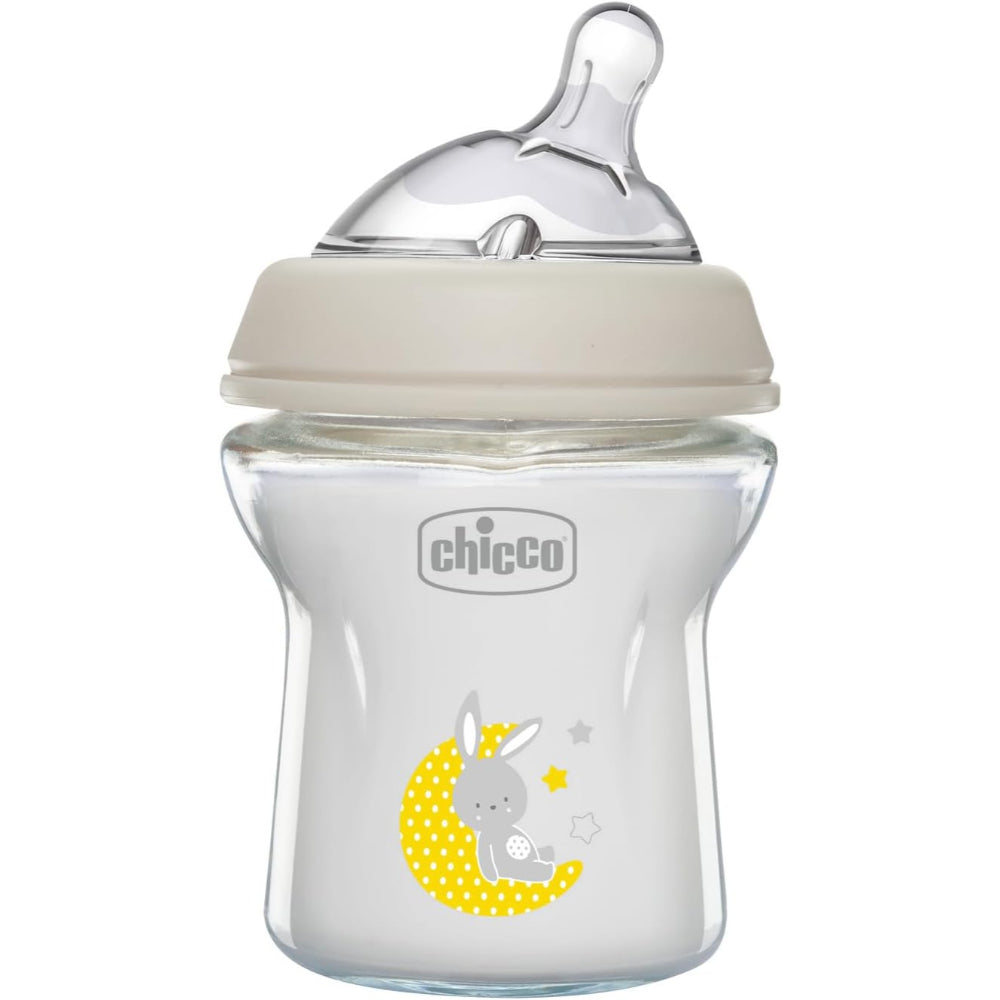 Chicco Natural feeling Glass Bottle Bunny 150ml