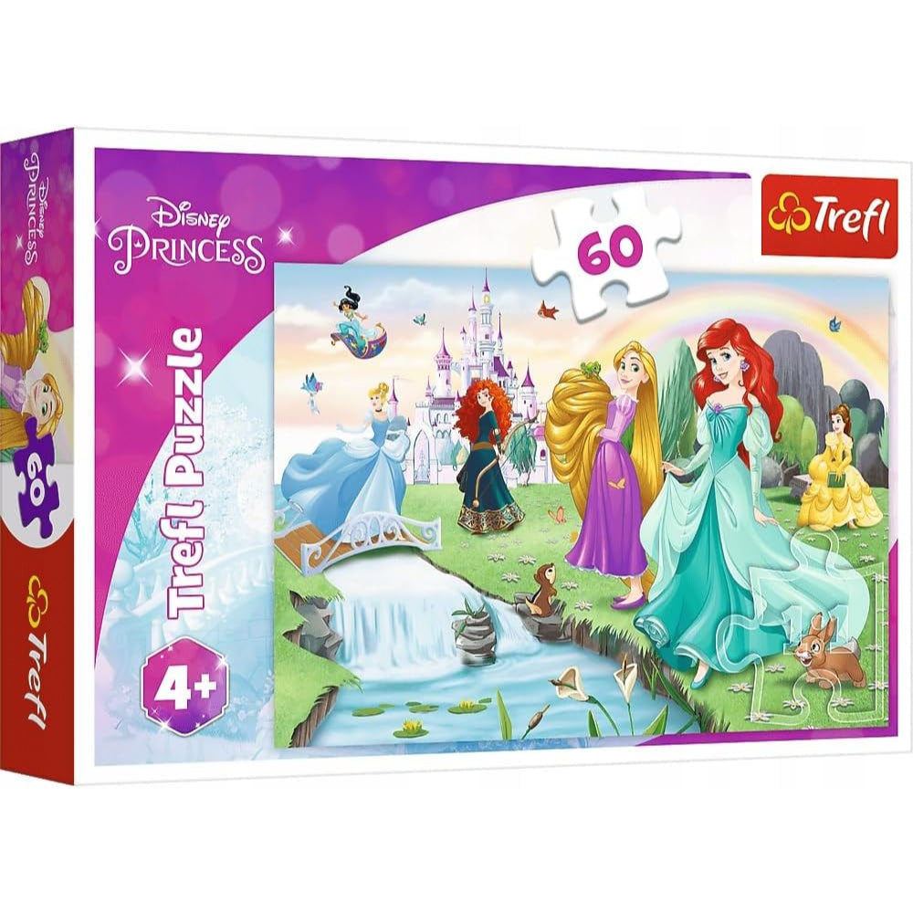 Trefl Meet the Princesses Puzzle - 60 Pcs