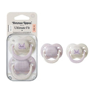 Tommee Tippee Ultimate Fit Orthodontic Silicone Pacifiers 0-6m – Purple