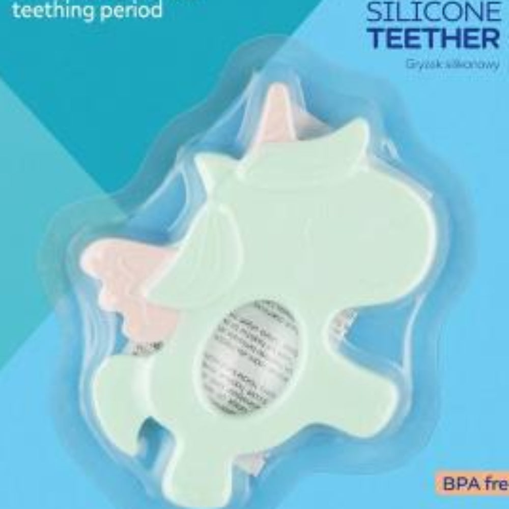 Canpol Babies Rattle with Silicone Teether - Unicorn Design (3+ Months)