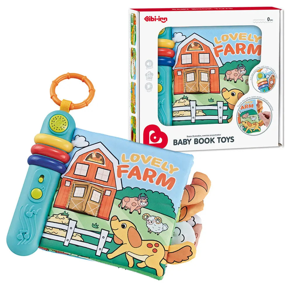 Bibi-inn "Lovely Farm" Baby Book Toy