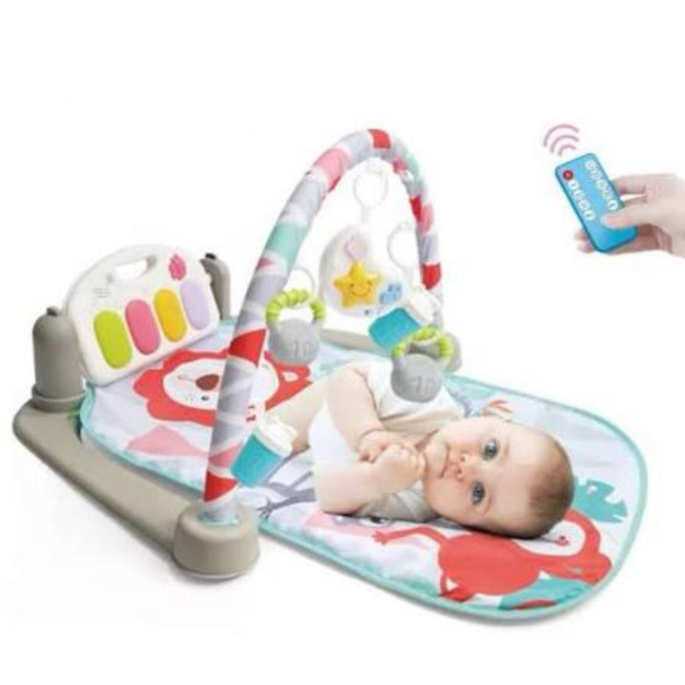 Baby's Piano Gym Mat – Animals Print