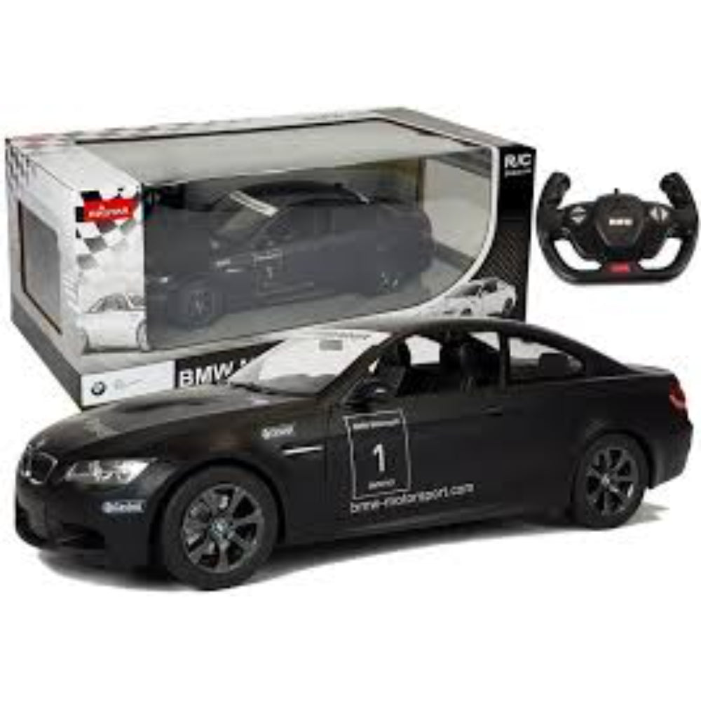 Rastar 1:14 Scale RC BMW M3 – Black