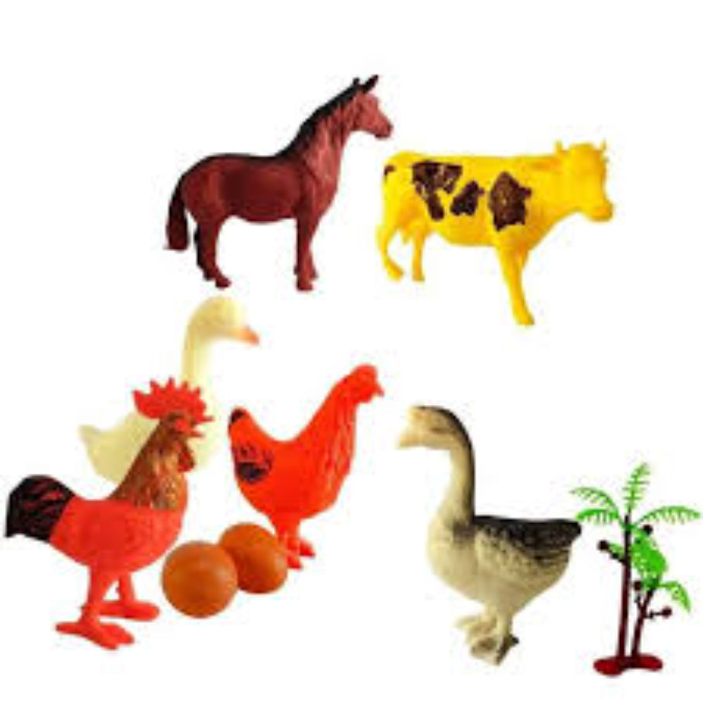 Farm Animals Figures Toy Set
