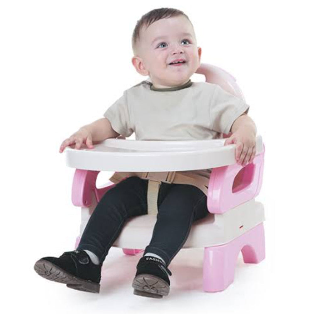 Mastela Deluxe Comfort Folding Booster Seat – Pink