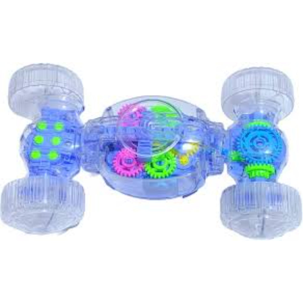 Gear Stunt Car (Sound & Light) – Turquoise - Toys - OKO