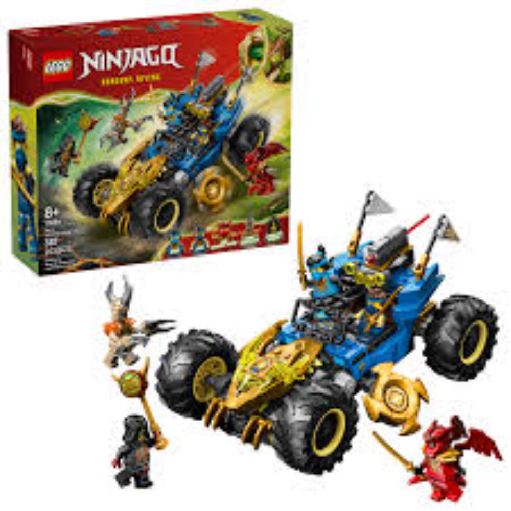 Lego Ninjago Jay's Transforming Car Building Blocks Set – 387 Pcs