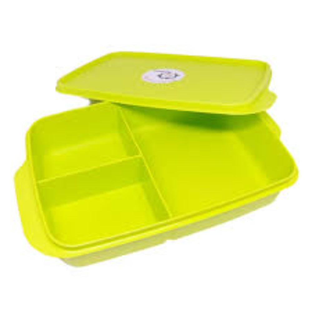 Banana Divided Lunch Box – 1 L (Green)