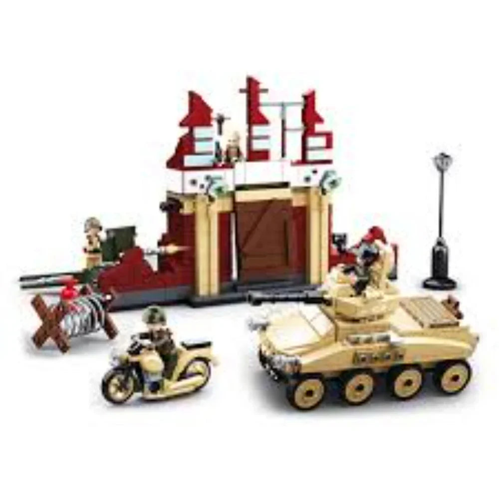 Sluban WWII The Battle of Stalingrad Building Blocks Set - 479 Pcs - Toys