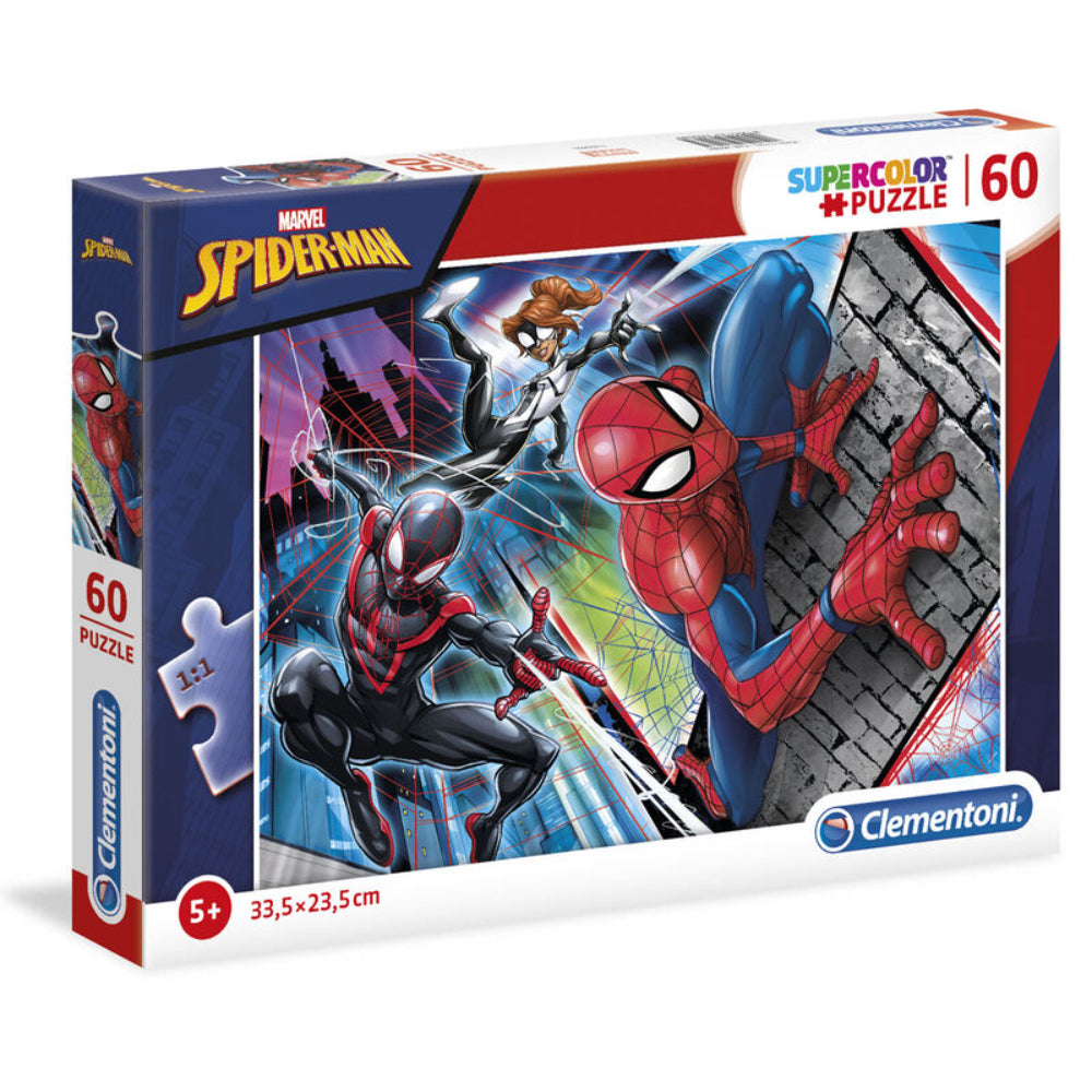 Clementoni Super Color Spider-Man Puzzle – 60Pcs