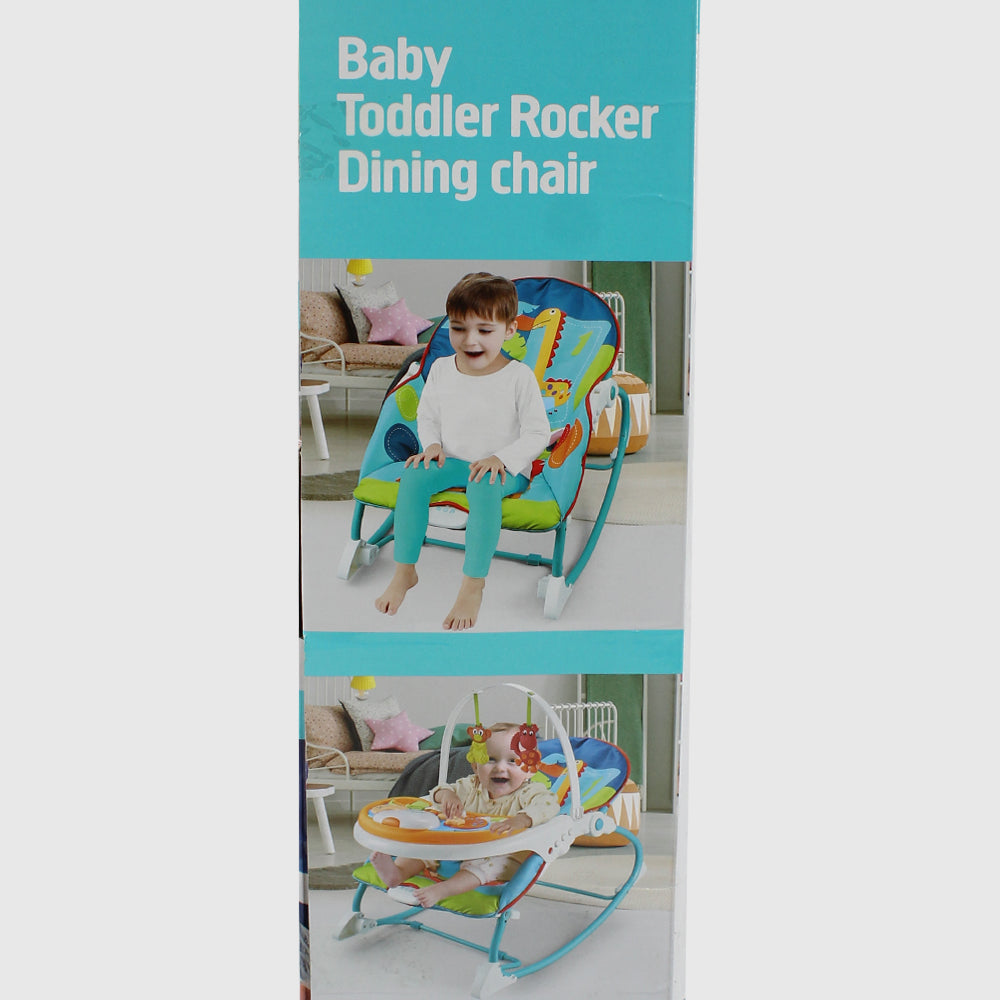 Infant To Toddler Rocker Dining Chair 3in1 (Blue) - Ourkids - OKO