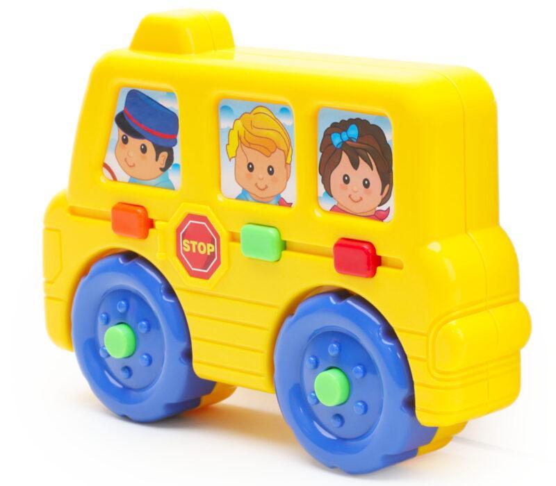 Infunbebe My First Musical Toy - School Bus - Ourkids - Infunbebe