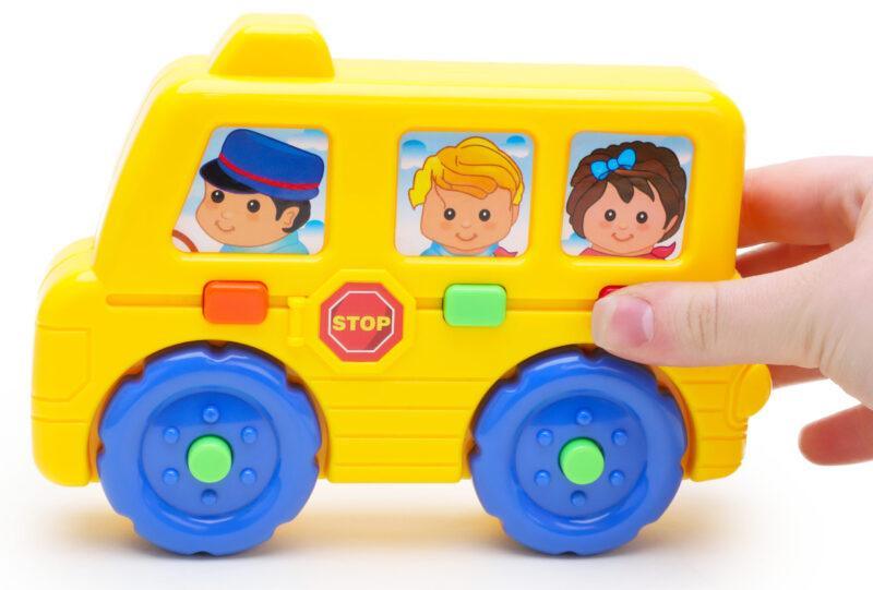 Infunbebe My First Musical Toy - School Bus - Ourkids - Infunbebe