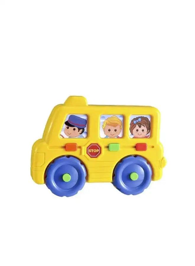 Infunbebe My First Musical Toy - School Bus - Ourkids - Infunbebe