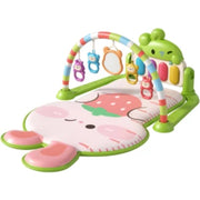 Baby Fitness Piano Activity Play Mat – Green Bunny Print