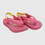 Ipanema Baby Girls' Pink/Yellow Sandals - Ourkids - Ipanema