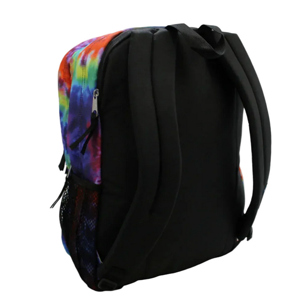 Jansport Red/Multi Hippie Days Big Student Backpack - Ourkids - Jansport