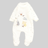 Jazz Friends Long-Sleeved Baby Footie - Ourkids - Berceau