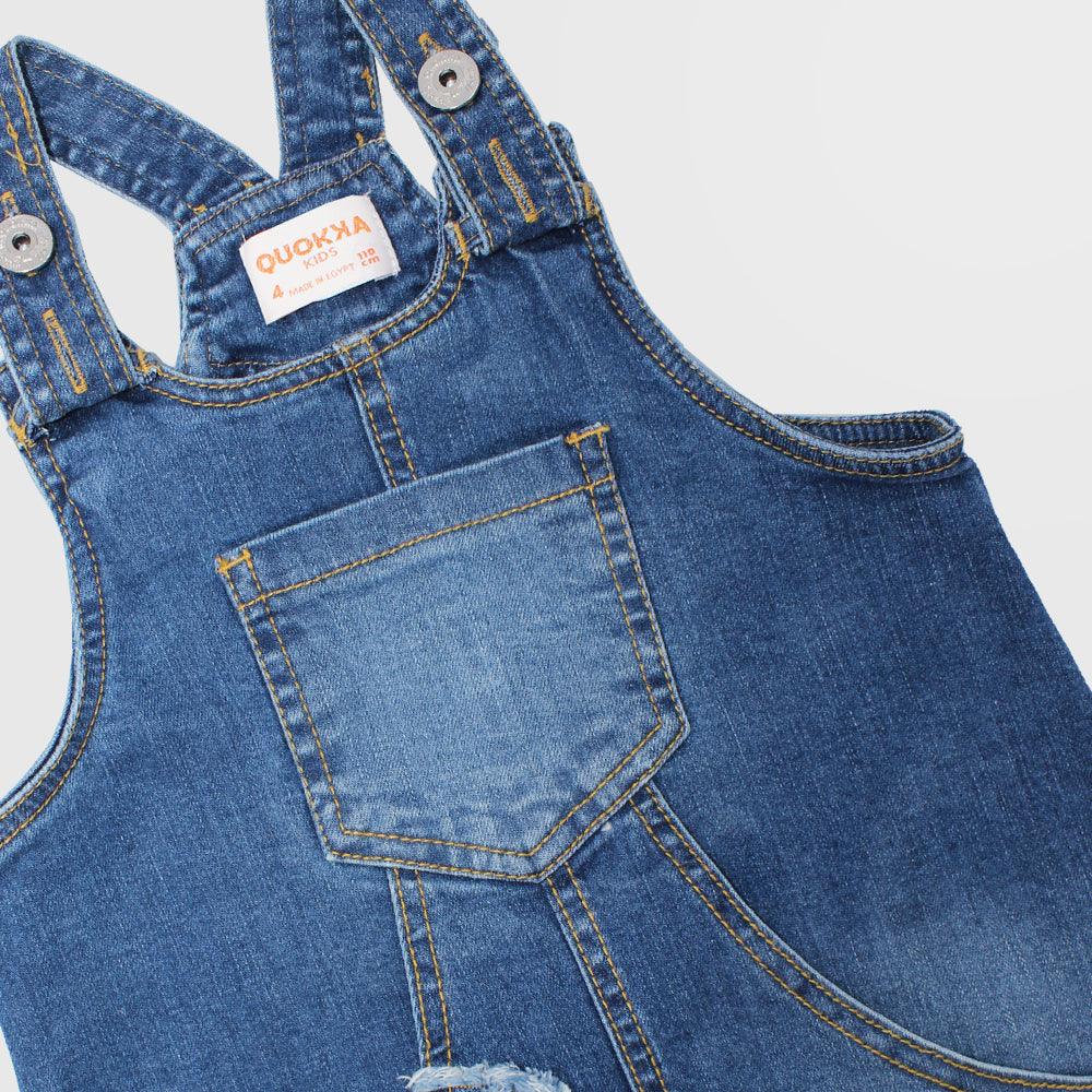 Jeans Overall Dress - Ourkids - Quokka