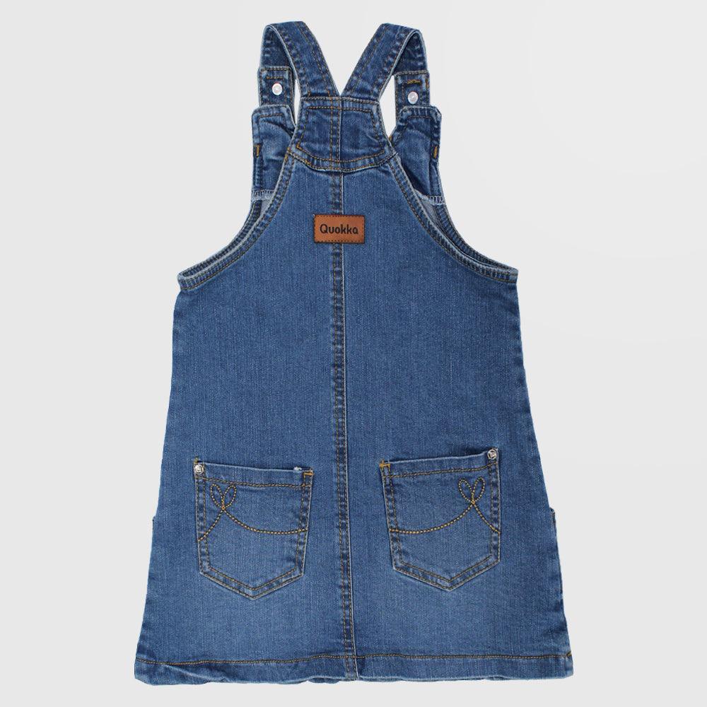 Jeans Overall Dress - Ourkids - Quokka