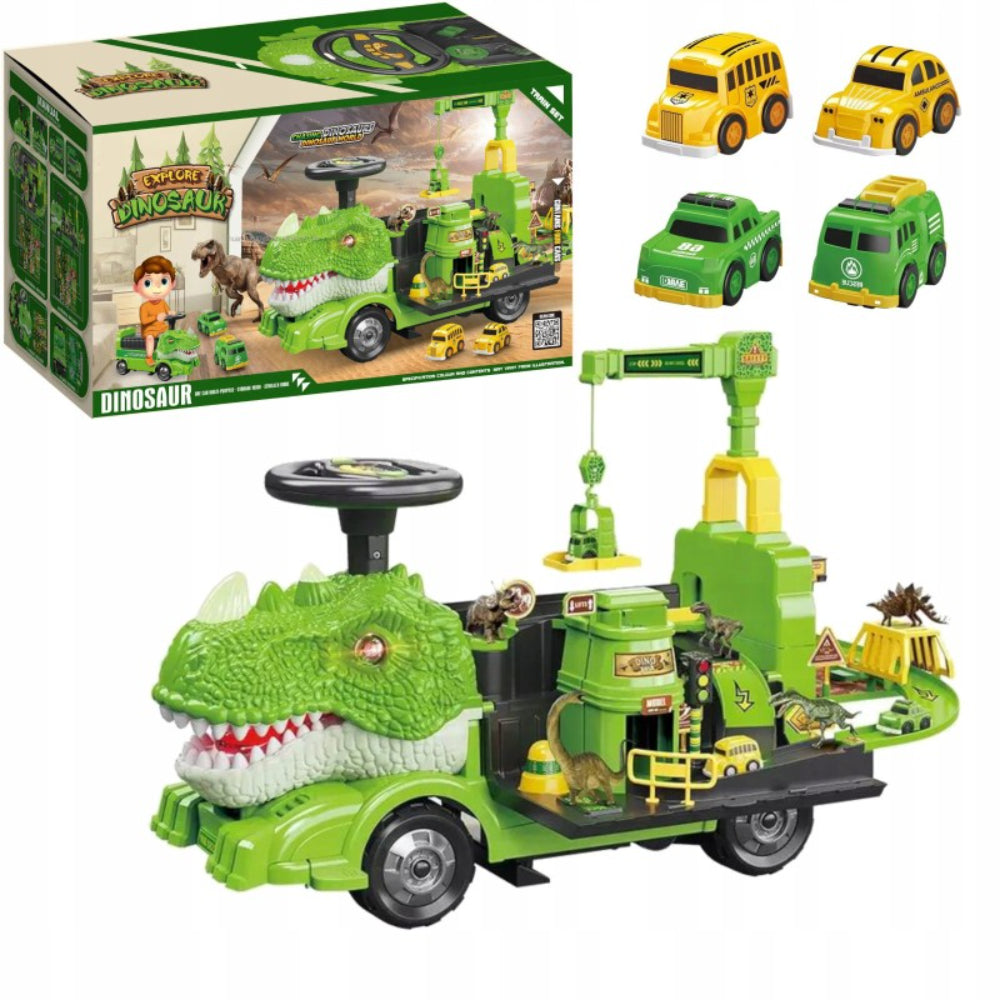 Dinosaur Kids Balance Ride-on (Green) - Toys - Little Mind