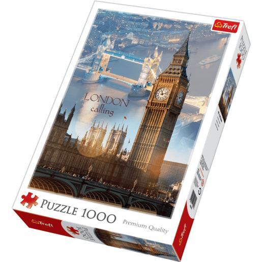 Jigsaw Puzzle London at dawn, 1000 Piece - Ourkids - Trefl