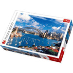 Jigsaw Puzzle Port Jackson Sydney, 1000 Piece - Ourkids - Trefl