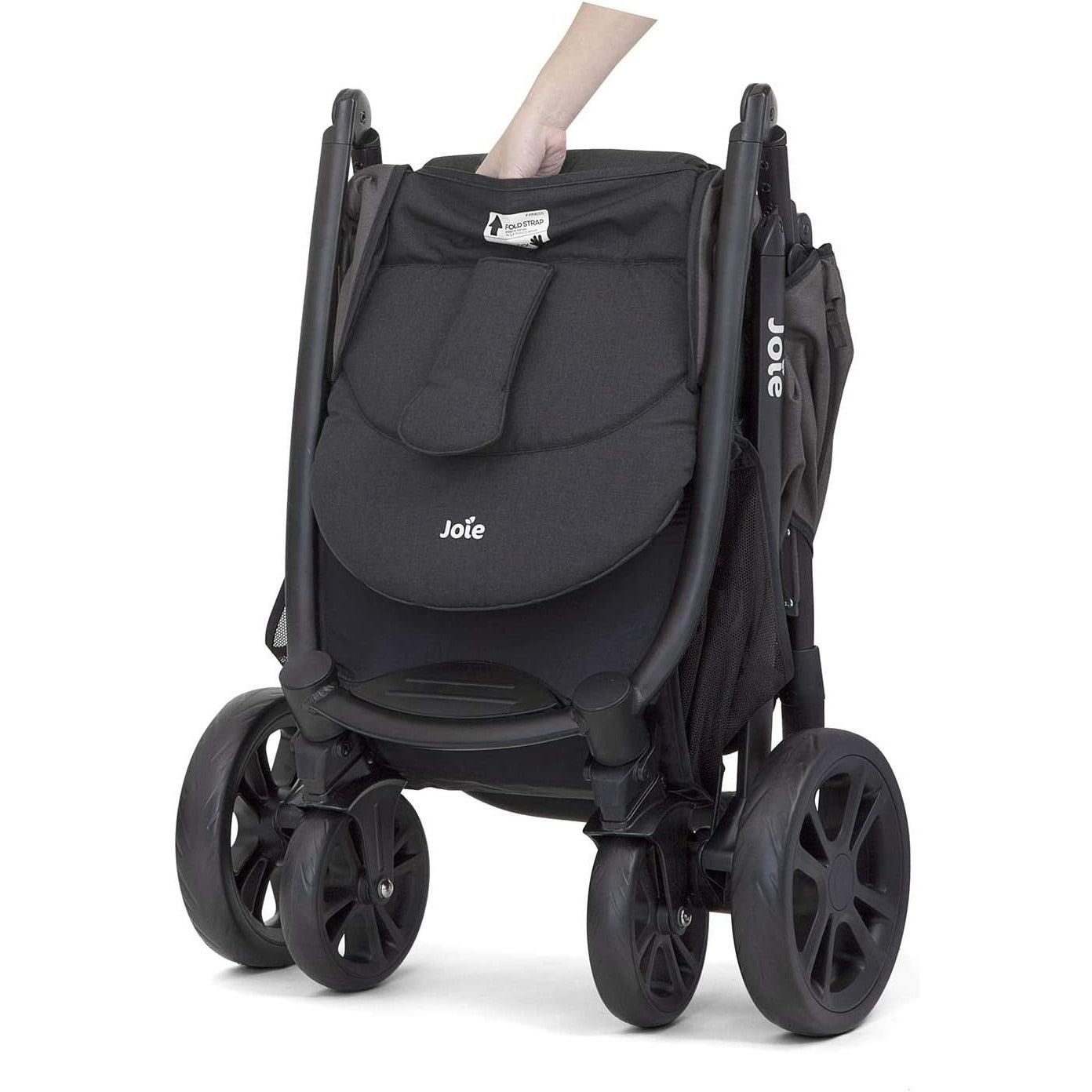 Joie Meet Litetrax 4 Coal Travel System Baby Stroller - Ourkids - Joie