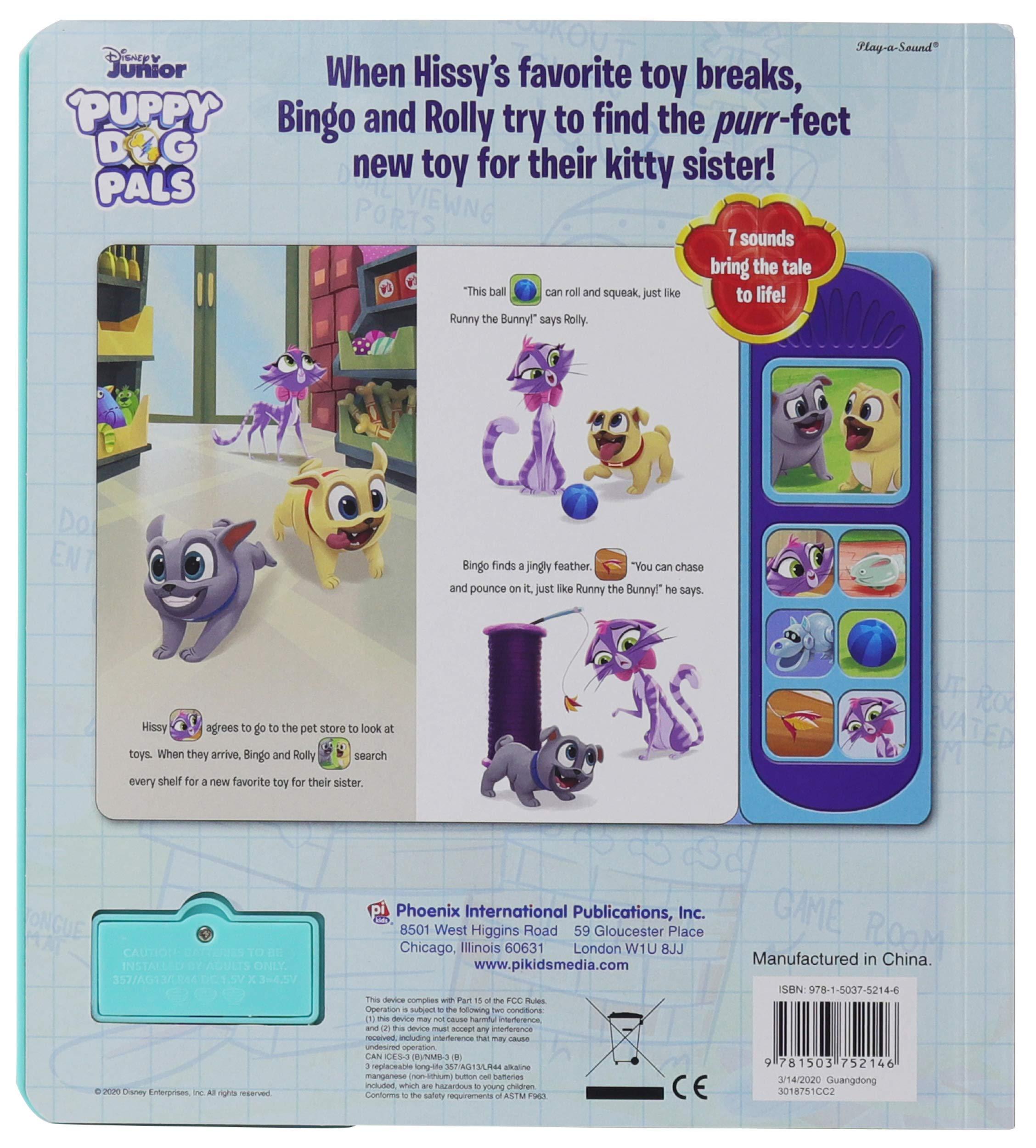 Junior Puppy Dog Pals with Bingo and Rolly - The PURR-fect Toy Sound Book - Ourkids - OKO