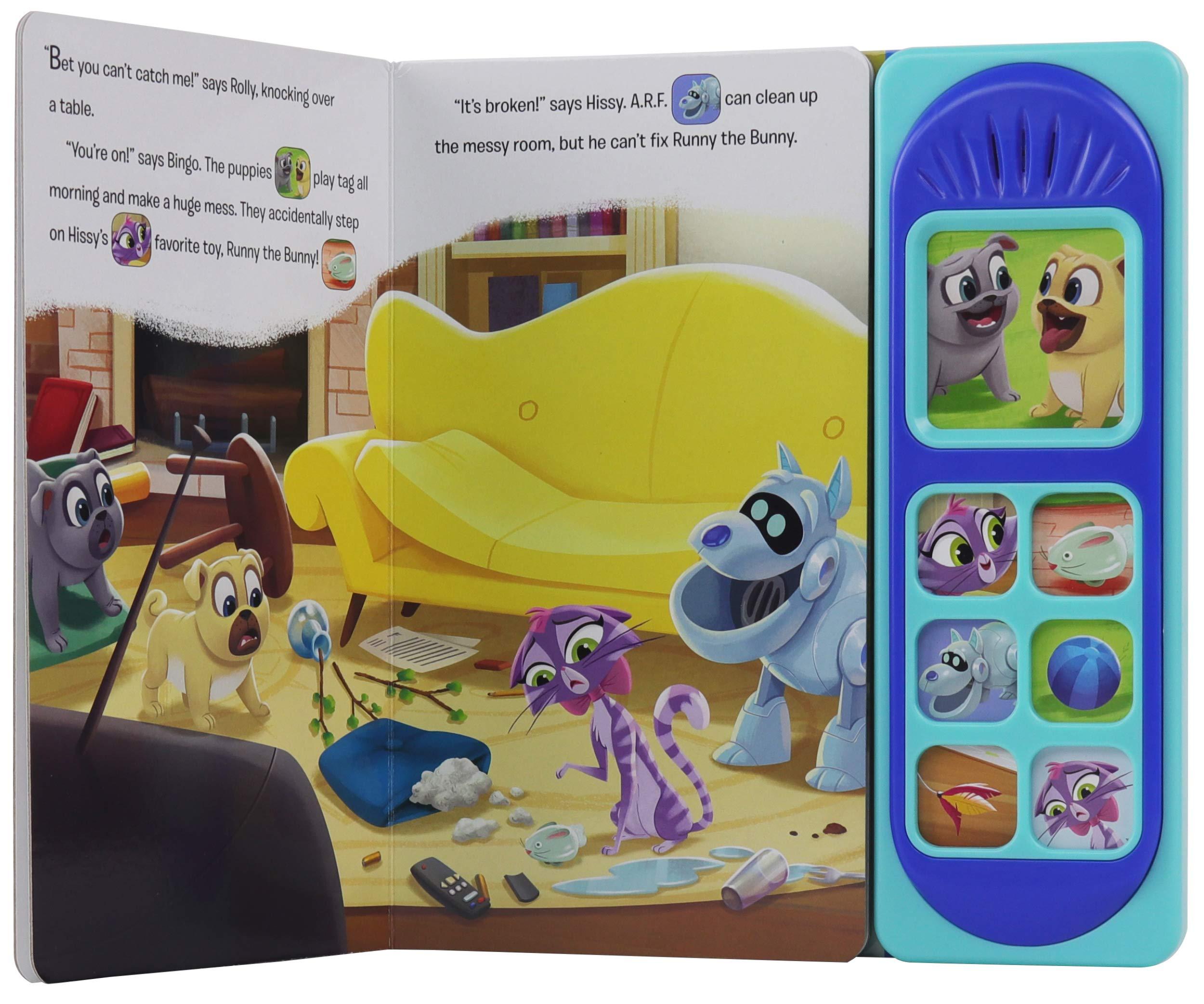 Junior Puppy Dog Pals with Bingo and Rolly - The PURR-fect Toy Sound Book - Ourkids - OKO