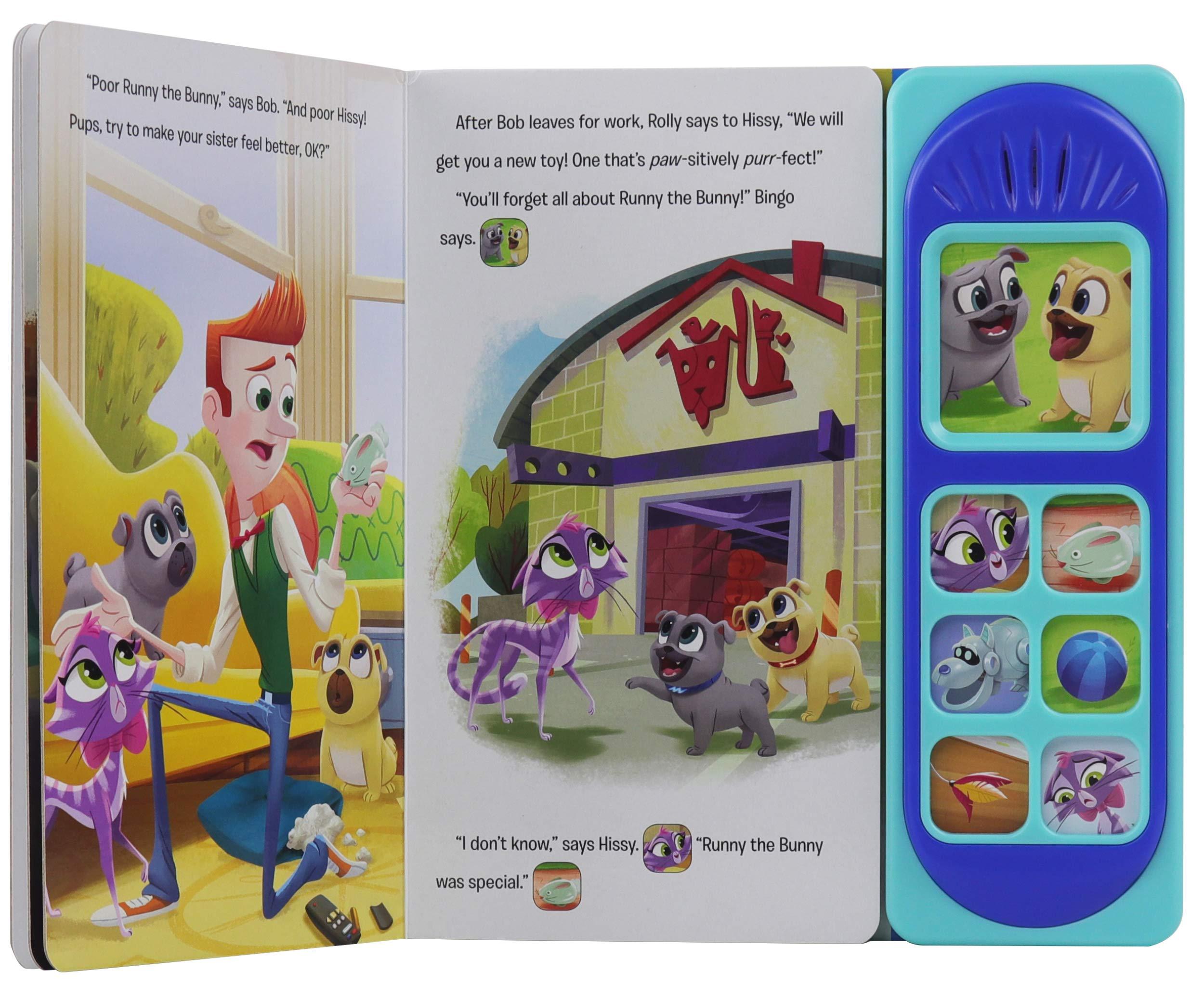 Junior Puppy Dog Pals with Bingo and Rolly - The PURR-fect Toy Sound Book - Ourkids - OKO