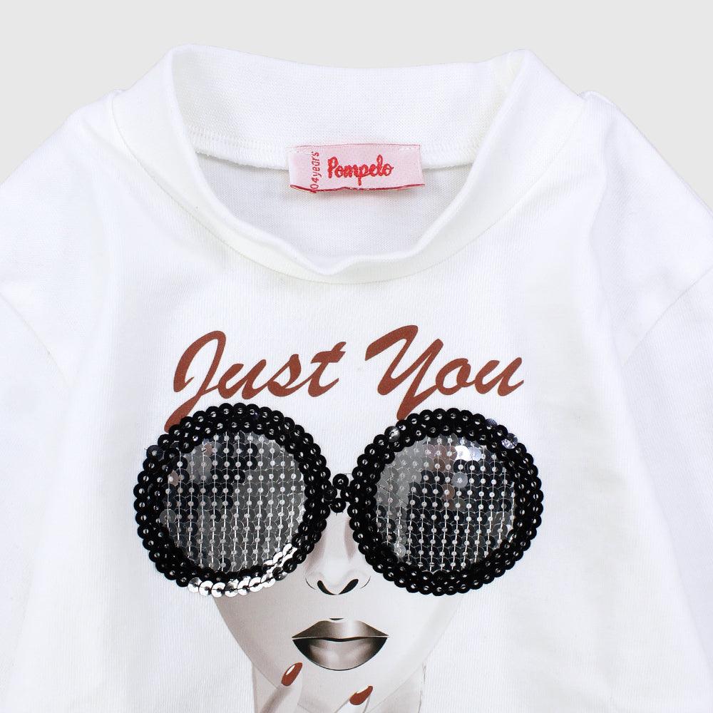 Just You Long-Sleeved T-Shirt - Ourkids - Pompelo