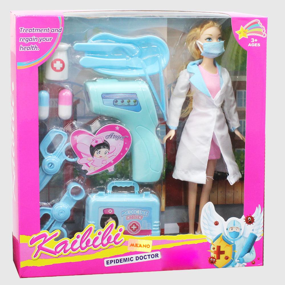 Kaibibi Doll With Doctor Set - Ourkids - Kaibibi